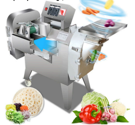 WPS-850 Double Head Leafy and Root Vegetable Cutter